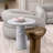 Side Table Cremona Antique Brass Finish