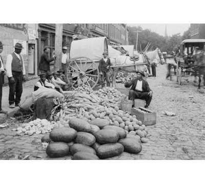 " African American Vendors At The Richmond Market "