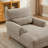 Jazier Upholstered Chaise Lounge with Adjustable Backrest-882745156