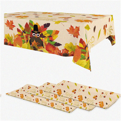 SharkSea Ocean Shark Tablecloth 54x108 inches