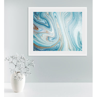 Marble - Single Picture Frame Print