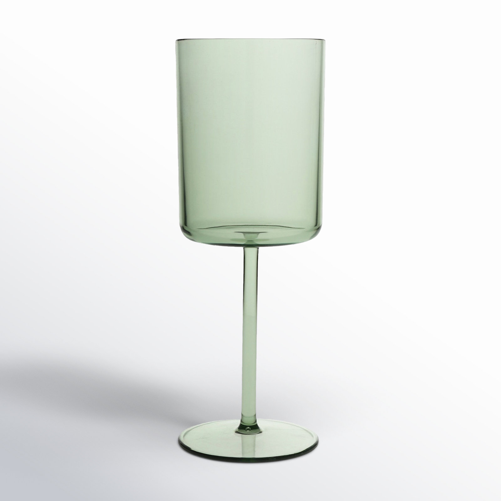 Urbo Red Wine Glass, 15 oz, Sage Green