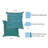 Visions III Throw Square Indoor / Outdoor Pillow