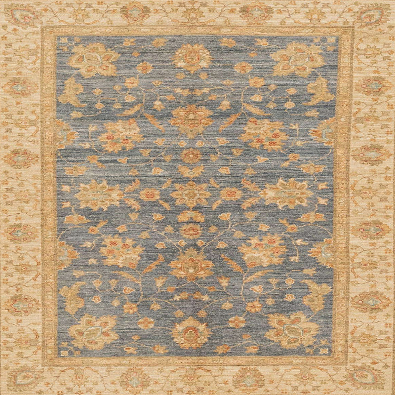 Oriental Indoor Rug, Square 5'