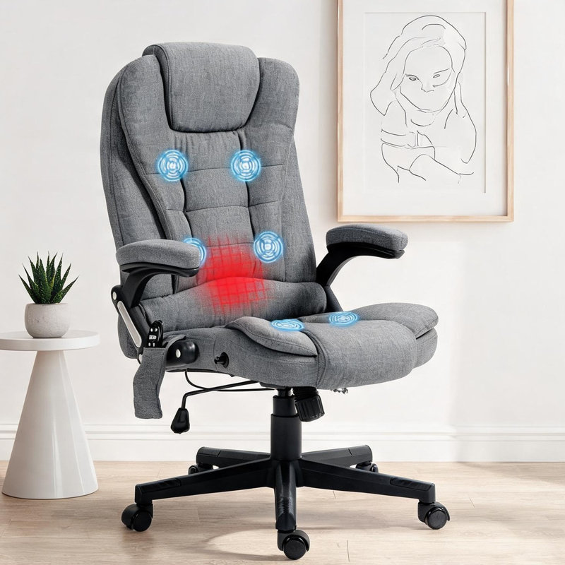 FlowLuxe Fabric Executive Chair
