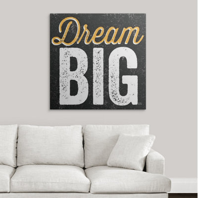 «Dream Big», art textuel William