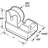 5/8 in., White Plastic with Steel Ball Bearing Roller Assembly