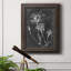 Slate Floral III - reproduction d'art sur toile encadrée-185499161
