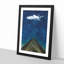 The Louvre Museum in Paris France 1 Piece Single Picture Frame Painting on MDF-56738650-56738652
