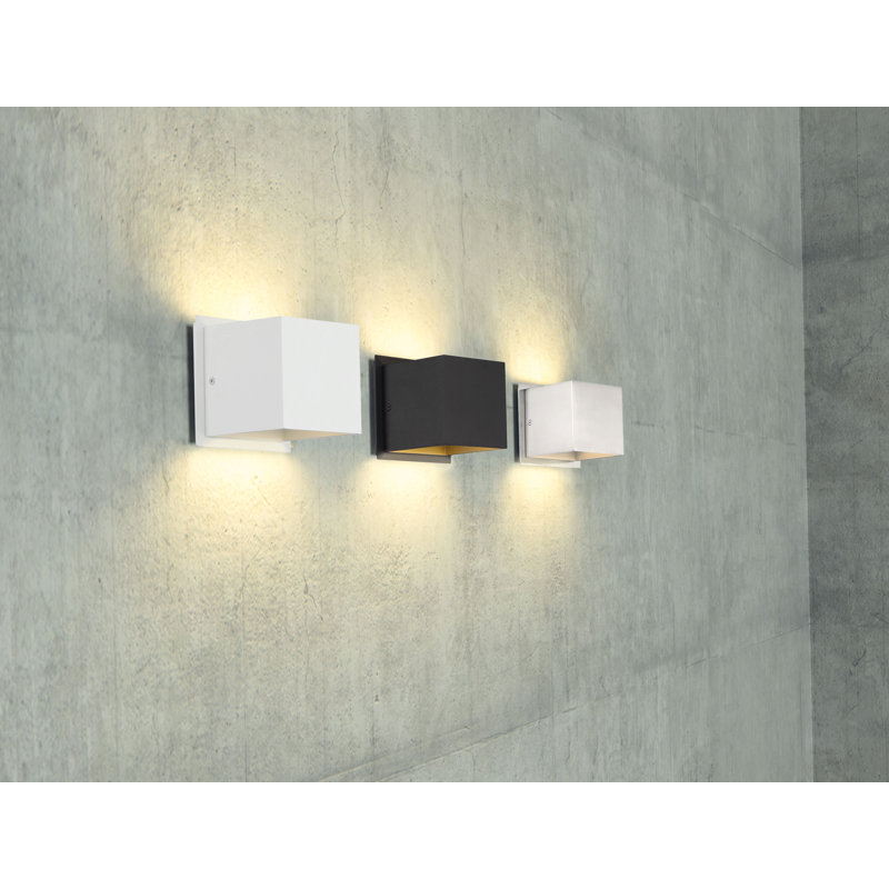 Warsaw LED Flush Mount, Satin Nickel