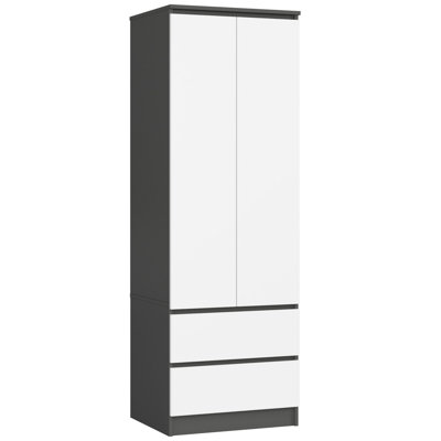 Sreeram 2 Door Manufactured Wood Wardrobe