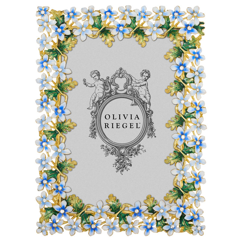 Daphne Metal Picture Frame, 4" W x 6" H