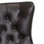 Fauteuil d'appoint en cuir Garrison - brun