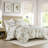 5PCS King/Cal King Cotton Sateen Print Duvet Set