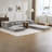 Compression Mahjong Sofa,Convertible Floor Sofa Bed,DIY Boneless Modular Sectional Sofa,No Assembly Required,Circle Fleece Fabric,Oversized 3 Seater With 3 Pillows,Light-Grey-801647754
