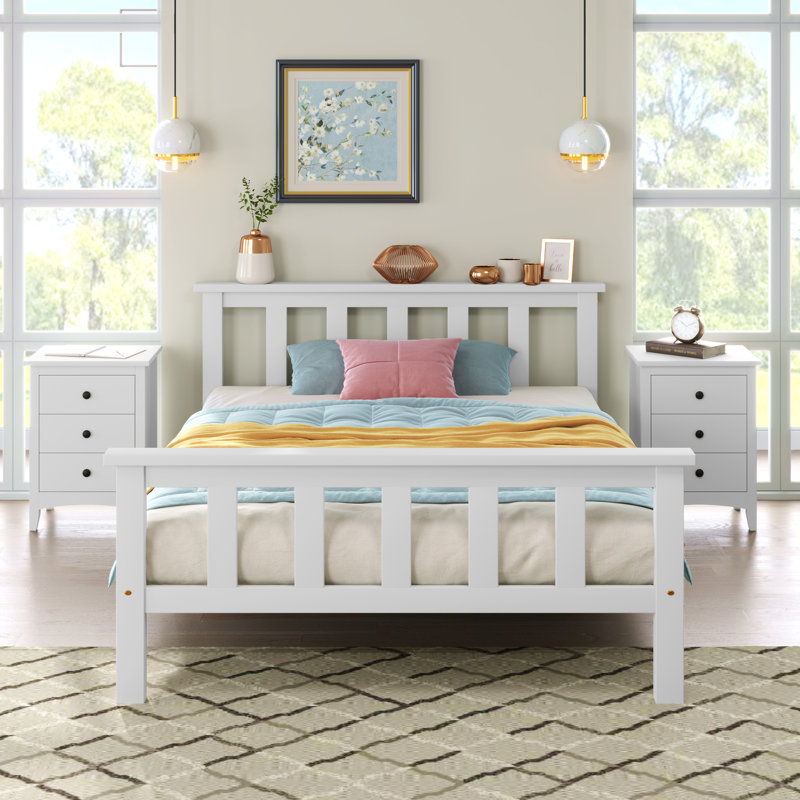 Ayrshire Solid Wood Bed, Single (3')