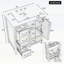 Meuble-lavabo en bois avec lavabo-129226188