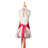 Pigg Valentine's Day Cotton Bib Apron