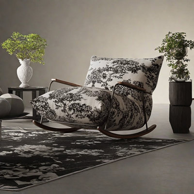 Hufeza Rocking Chair by Hokku Designs
