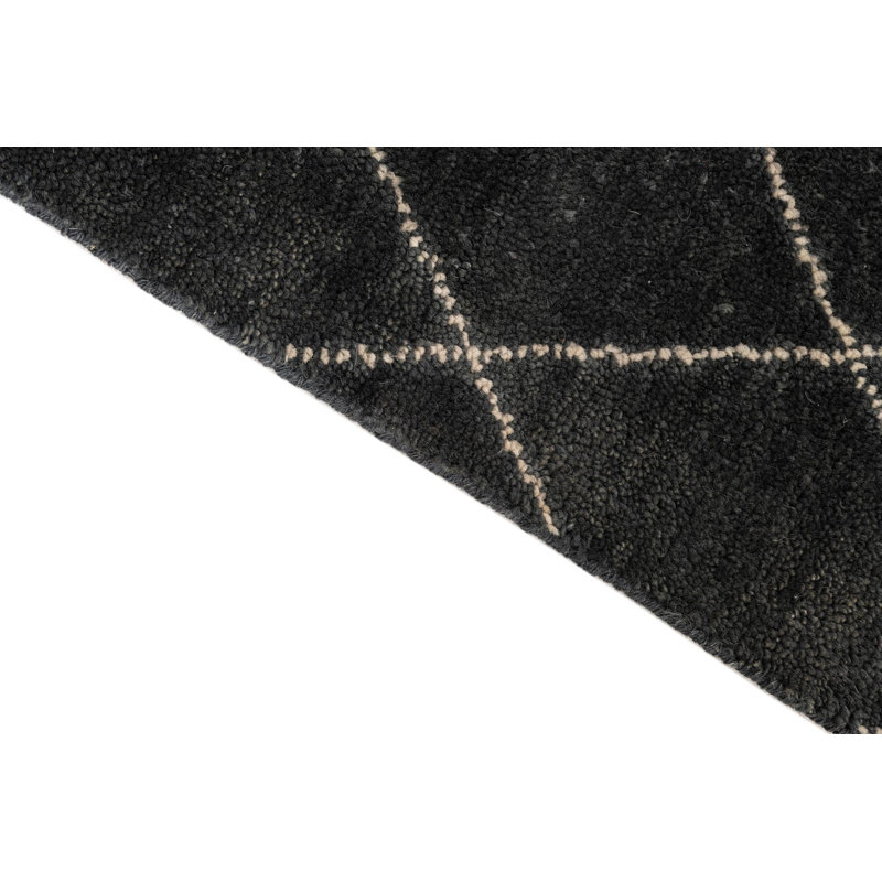 Runner Howard Black Rug