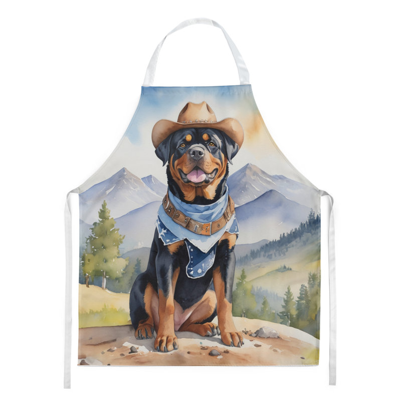 No Pattern Bib Apron