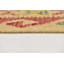 Tapis en laine rouge/beige 3 pi x 6 pi 7 po one-of-kind-noué la main Lorain