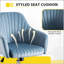 Chaise de bureau moderne, hauteur réglable, roulettes-136969376