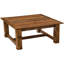 Table basse carrée Fireside Lodge Barnwood - 42 po - Standard-1456729073