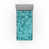 Bleu sarcelle / turquoise abstrait / floral est en rupture de stock sélectionné