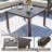Nolensville Outdoor 5-Person L-Shaped Patio Conversation Set-921829770