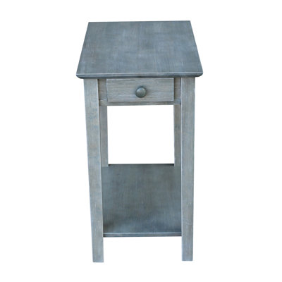 Sunbury Solid Wood End Table with Storage