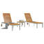 vidaXL Lounger Sun Outdoor Garden Chair Adjustable Patio
