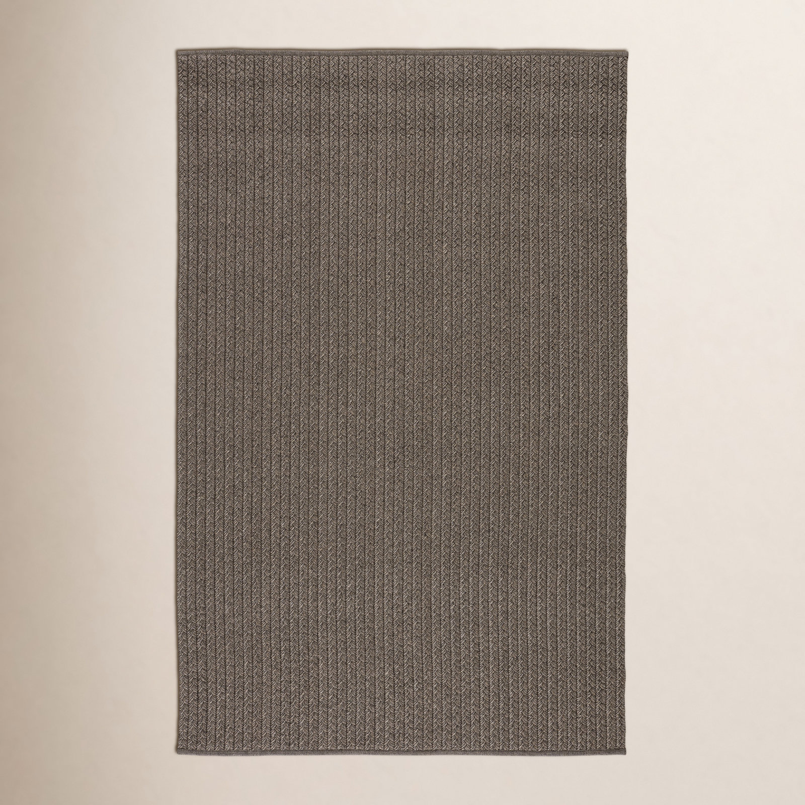 Cullen Handmade Gray Indoor/Outdoor Rug, Rectangle 2' x 3'