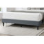 Grand lit plateforme en tissu d'ameublement en toile de jute-1493572527