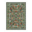 Tapis vert floral rétro de style bohémien lavable à la machine antidérapant salon doux tapis de chambre intérieur-117177294