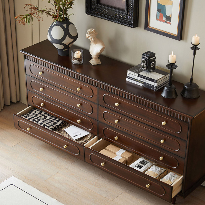 American-style vintage drawer storage cabinet
