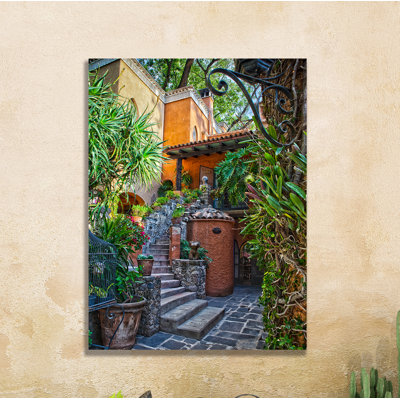 Art sur toile Casa Courtyard