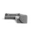 6 Seater Velvet Sofa & Chaise-129894857