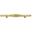 Acanthus 3 inches c.c. pull Romanesque style in Gilded Mercury-1868302608-1868302623