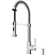 Edison 19 H 1-handle Pull-Down 2-Function Sprayer Kitchen Faucet and Soap Dispenser