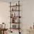 Industrial Pipe Shelf 5 Tier 24x9.84in Wall-Mount for Kitchen Bedroom