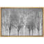 «Grey Winter Forest Tree Silhouette Moody Nature Landscape Rustic Relax Calm», reproduction sur toile-94423167-94423168