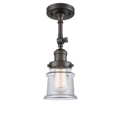Plafonnier semi-encastré 1 lumière 6 po Alexandira