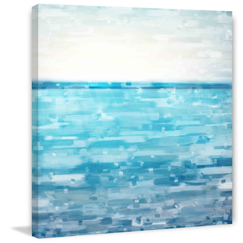 « ana maria island » par parvez taj,-reproduction d’art sur toile tendue, H 24 po x l 24 po x P 1,5 po