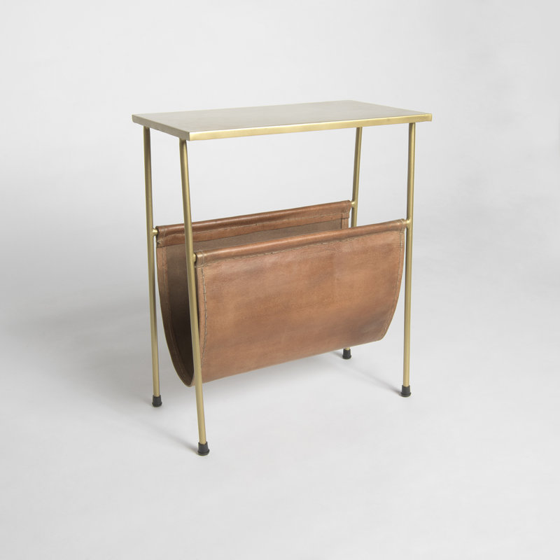 Perea Free Standing Magazine Rack