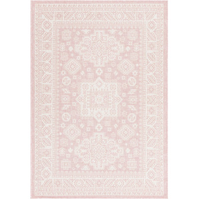 Tapis d'extérieur Chand couleur rose