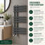 Flat Panel Towel Rail Heated Towel Rails-40191381-40191382