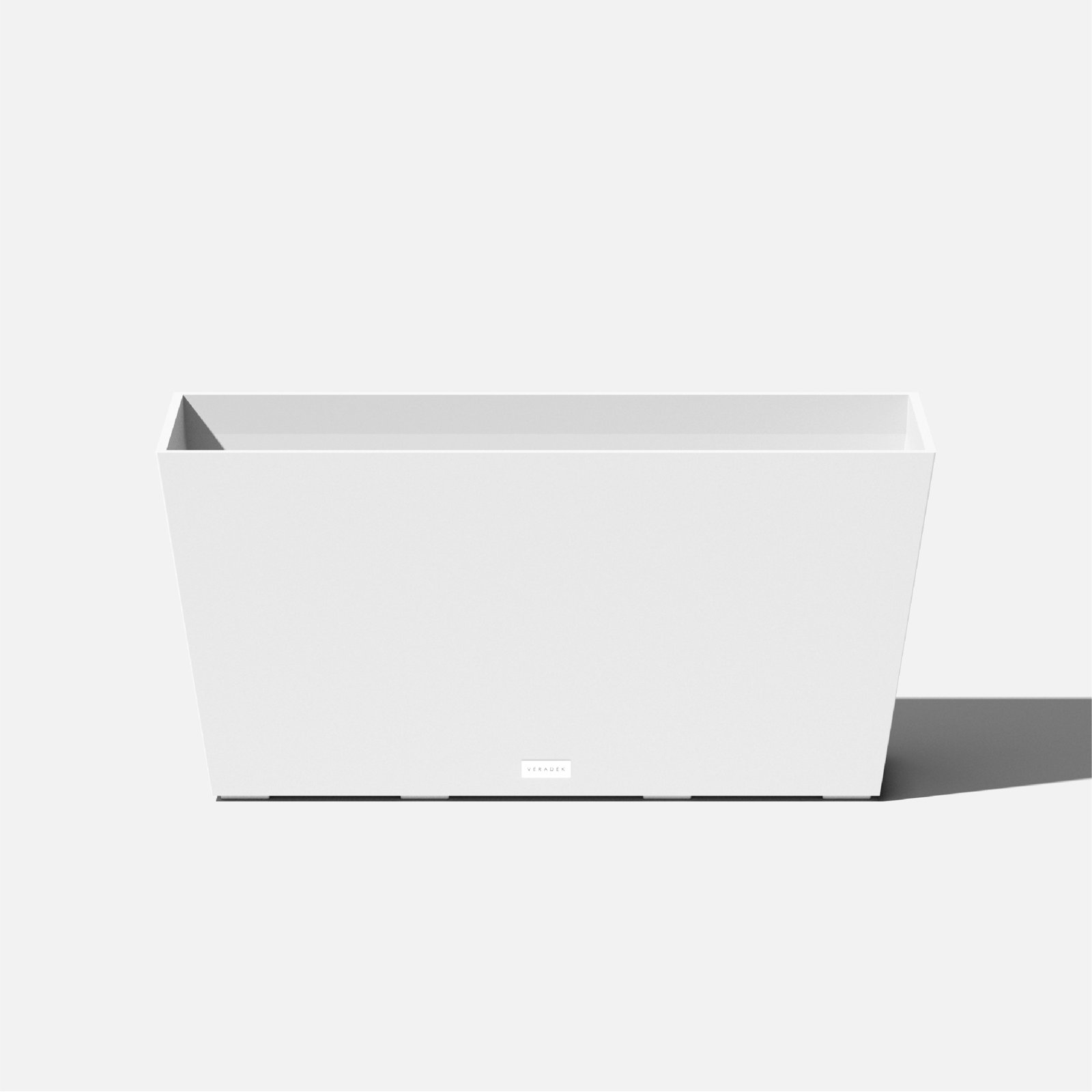 Pure Series Midori Planter, 15.25" H x 31" W x 10" D, 1, White