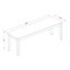 Ensemble de table de salle à manger 5 pièces pour 4 personnes comprenant une table de cuisine carrée avec rallonge papillon et 4 chaises de salle à manger, 54 x 54 pouces, cappuccino-1133167864-1184438952-1184438935