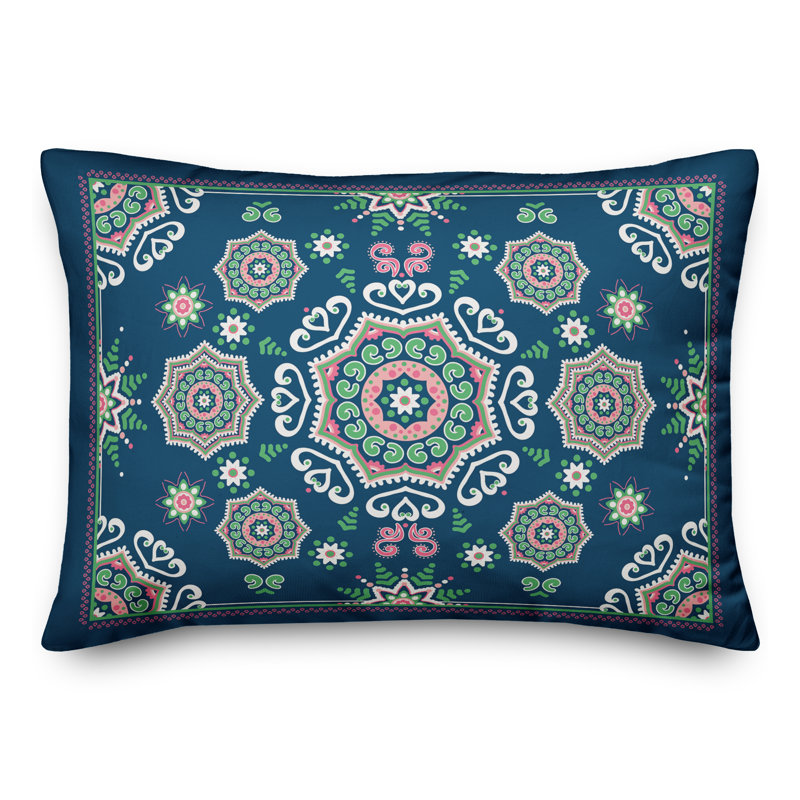 Summer Fun Reversible Throw Pillow